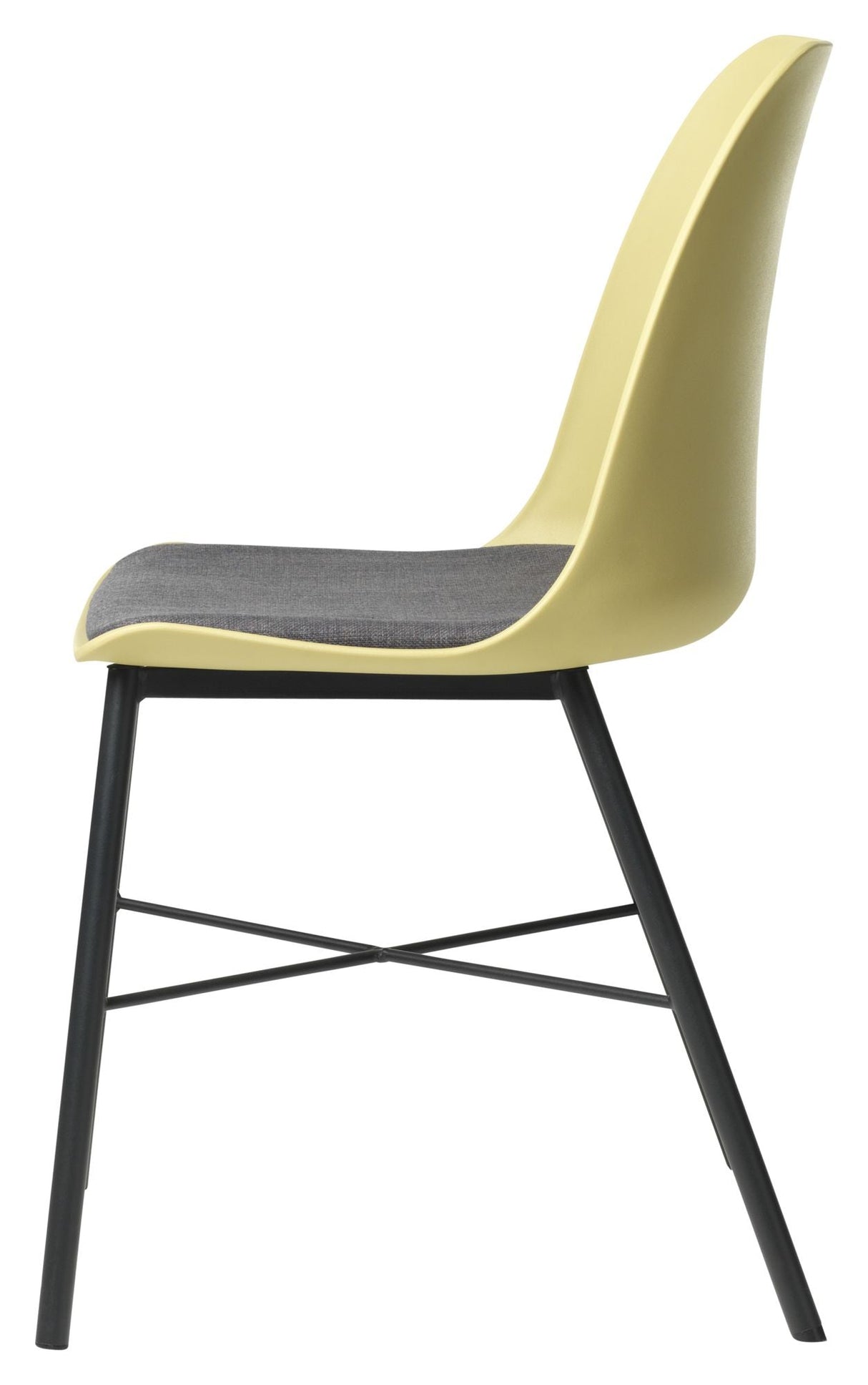 Whistler Spisebordsstol, Dusty Yellow PP - Unoliving.com