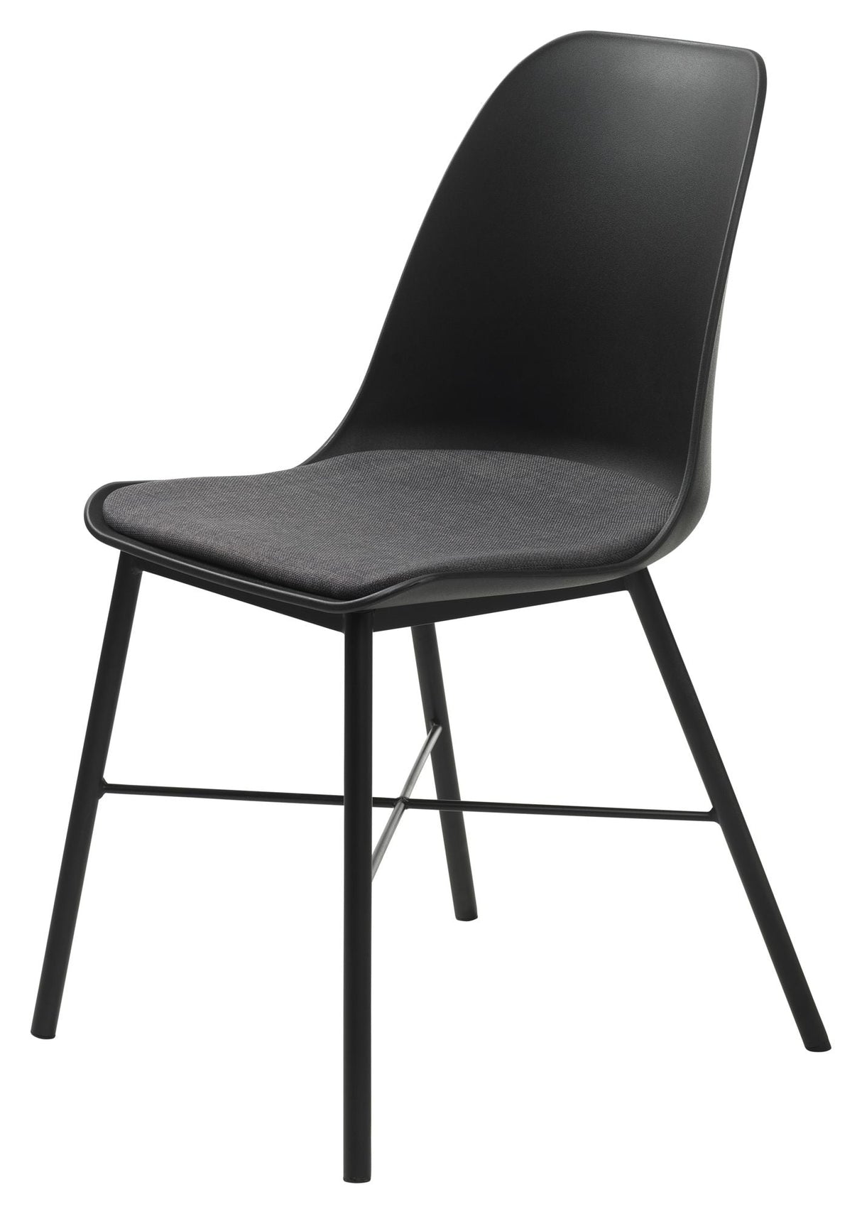 Whistler Spisebordsstol, Sort PP/Sort metal - Unoliving.com