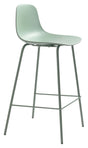 Whitby barstol SH: 67.50cm, Dusty Green Plast - Unoliving.com