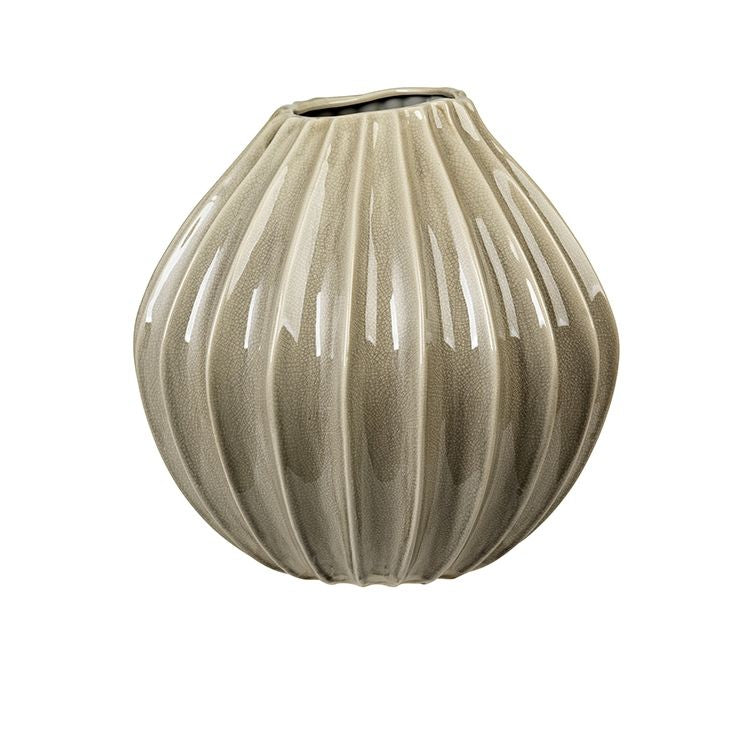 Wide Keramik Vase XL, Rainy Day - Unoliving.com