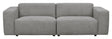 Willard, 3-pers. Sofa - grå/beige - Unoliving.com