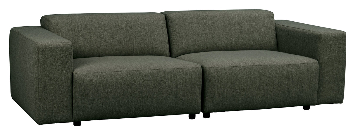 Willard, 3-pers. Sofa - mørk grøn - Unoliving.com