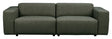 Willard, 3-pers. Sofa - mørk grøn - Unoliving.com