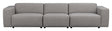 Willard, 4-pers. Sofa - grå - Unoliving.com