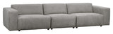 Willard, 4-pers. Sofa - grå/beige - Unoliving.com