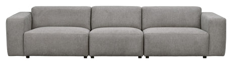 Willard, 4-pers. Sofa - grå/beige - Unoliving.com