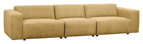 Willard, 4-pers. Sofa - gul - Unoliving.com