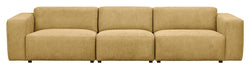 Willard, 4-pers. Sofa - gul - Unoliving.com