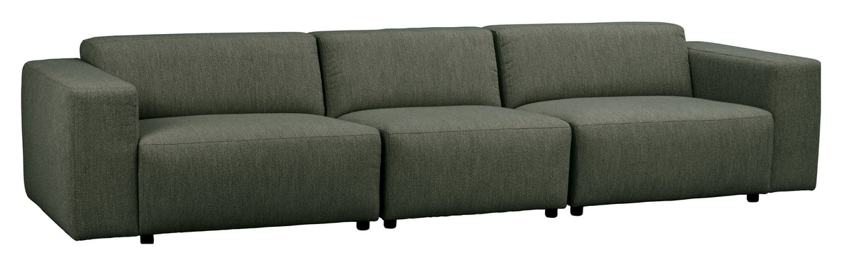 Willard, 4-pers. Sofa - mørk grøn - Unoliving.com