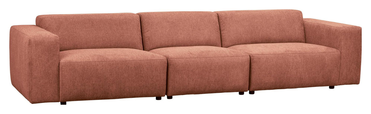 Willard, 4-pers. Sofa - rød - Unoliving.com