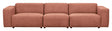 Willard, 4-pers. Sofa - rød - Unoliving.com