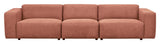 Willard, 4-pers. Sofa - rød - Unoliving.com