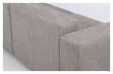 Willard Sofa 3-pers. m. chaiselong, Venstre, Beige stof - Unoliving.com