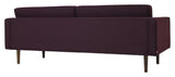 Wind 3-pers sofa, Bordeaux rød - Unoliving.com