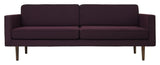 Wind 3-pers sofa, Bordeaux rød - Unoliving.com