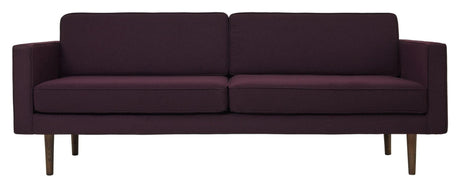 Wind 3-pers sofa, Bordeaux rød - Unoliving.com