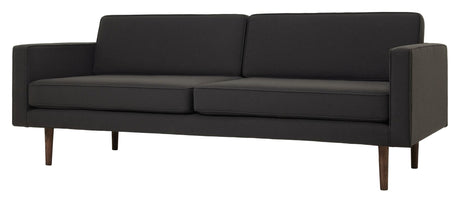 Wind 3-pers sofa, Sort - Unoliving.com