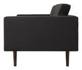 Wind 3-pers sofa, Sort - Unoliving.com