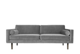 Wind 3-pers. Sofa, Drizzle Velour - Unoliving.com