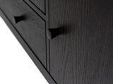 Woodman AbbeyWood Skænk - Sort/Charcoal - Unoliving.com