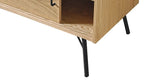 Woodman - Ashburn Tv-bord - Sort stel - Unoliving.com