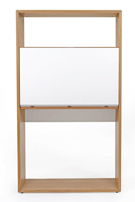 Woodman Loma Skrivebord - Eg/Hvid - Unoliving.com