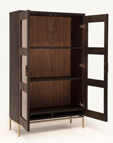 Woodman - Pimlico Amoire Vitrine - Brun - Unoliving.com