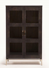 Woodman - Pimlico Amoire Vitrine - Brun - Unoliving.com