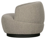 Woolly Loungestol m. rotation - Beige - Unoliving.com