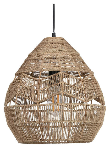 Woood Adelaide Pendel - Natur, Ø35cm - Unoliving.com