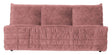 Woood Bag Sofa - Pink Velour - Unoliving.com