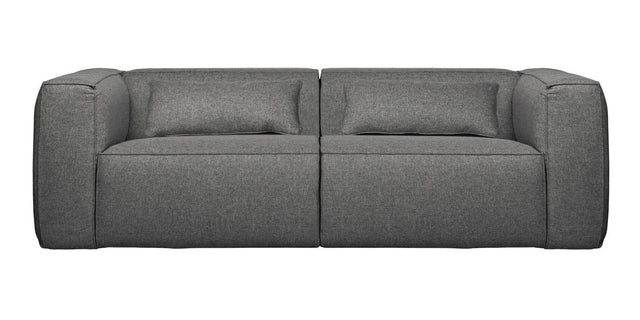 Woood Bean 3,5-pers Sofa m. hynder, Grå - Unoliving.com