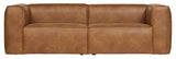 Woood Bean 3,5-pers. Sofa i øko-læder, Cognac - Unoliving.com