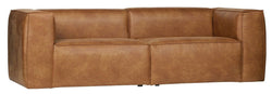 Woood Bean 3,5-pers. Sofa i øko-læder, Cognac - Unoliving.com