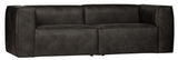 Woood Bean 3,5-pers. Sofa i øko-læder, Sort - Unoliving.com