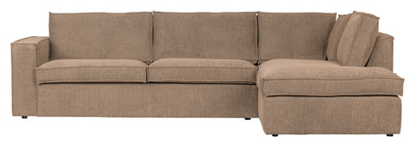 Woood Freddie Sofa m. højrevendt Chaiselong - Liver - Unoliving.com