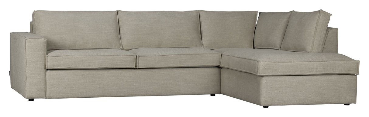 Woood Freddie Sofa m. højrevendt Chaiselong - Naturel - Unoliving.com