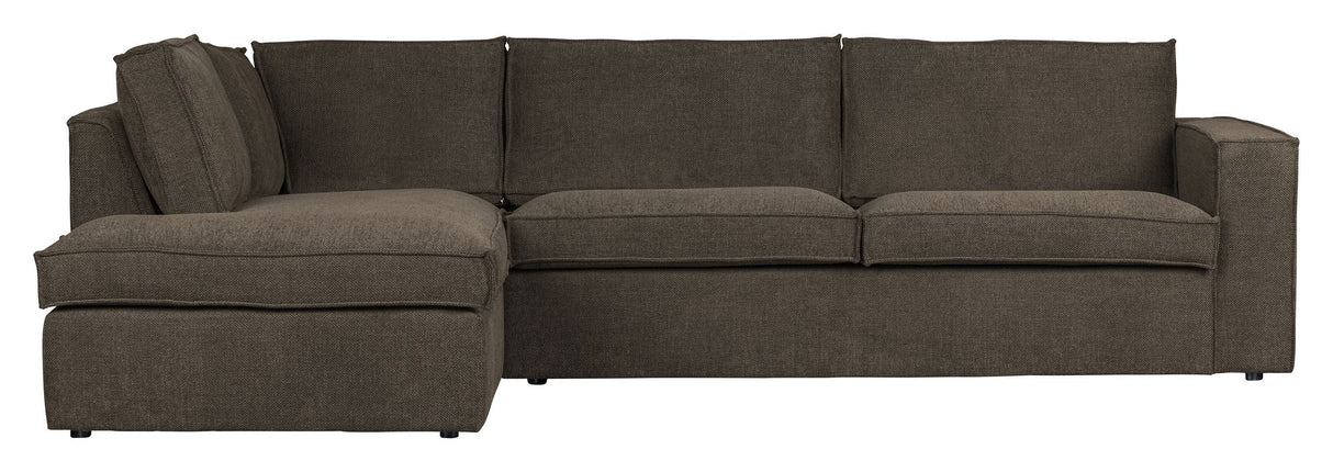 Woood Freddie Sofa m. venstrevendt Chaiselong - Brun - Unoliving.com