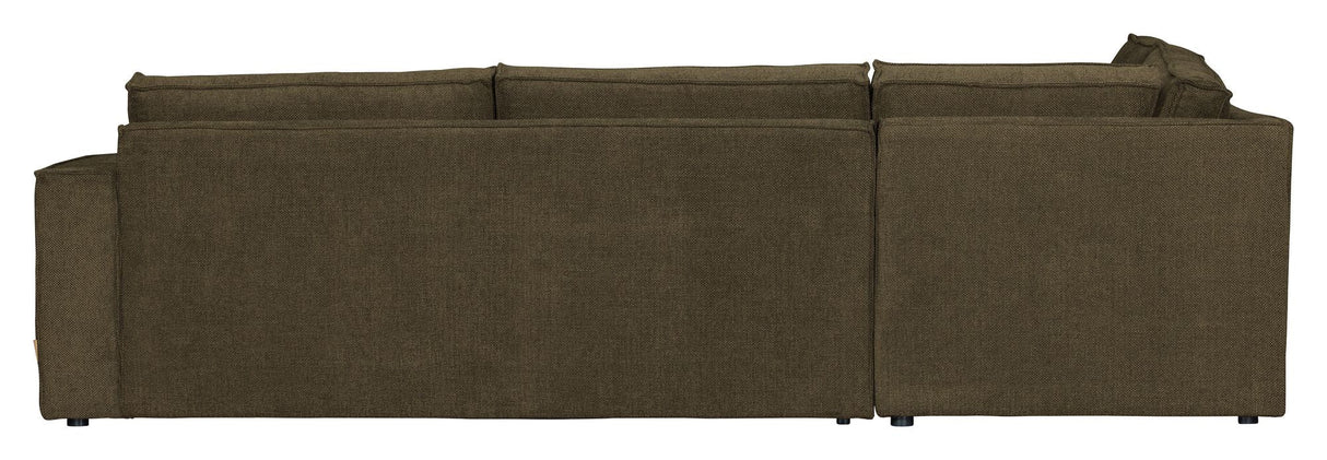 Woood Freddie Sofa m. venstrevendt Chaiselong - Warm Green - Unoliving.com