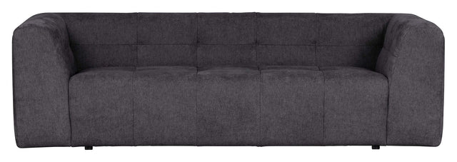 Woood Grid 3-pers. Sofa, Mørkegrå Chenille - Unoliving.com