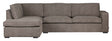 Woood Hajo Sofa m. venstrevendt chaiselong, Brun Melange - Unoliving.com