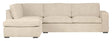 Woood Hajo Sofa m. venstrevendt chaiselong, Offwhite melange - Unoliving.com