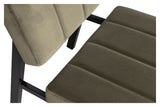 Woood Kaja Loungestol - Army Velour - Unoliving.com