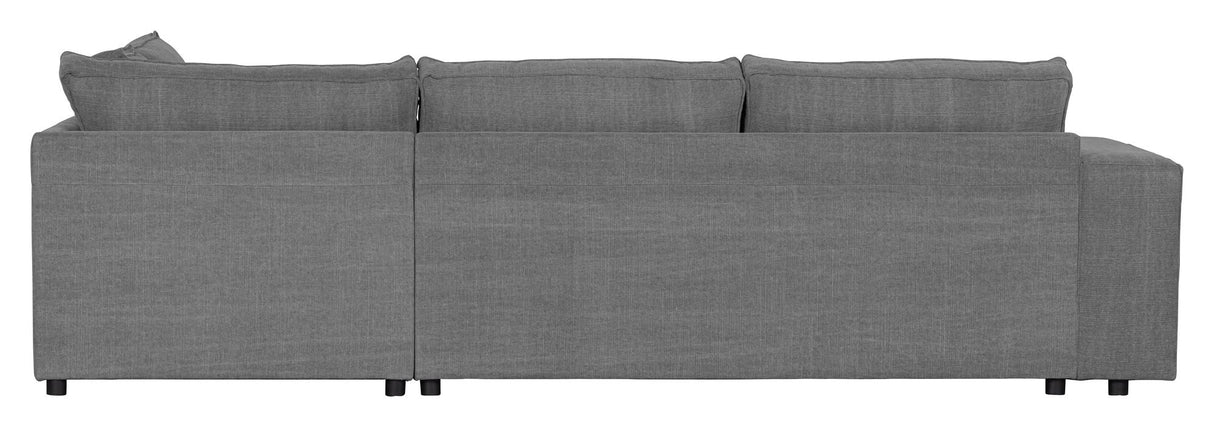 Woood Randy Sofa m. højrevendt chaiselong, Anthracite - Unoliving.com