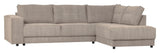 Woood Randy Sofa m. højrevendt chaiselong, Sand - Unoliving.com