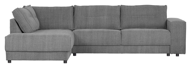 Woood Randy Sofa m. venstrevendt chaiselong, Anthracite - Unoliving.com