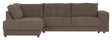 Woood Randy Sofa m. venstrevendt chaiselong, Cacao - Unoliving.com