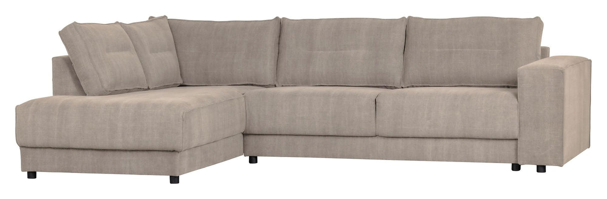 Woood Randy Sofa m. venstrevendt chaiselong, Sand - Unoliving.com