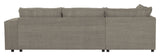 Woood Randy Sofa m. venstrevendt chaiselong, Warm Grey - Unoliving.com