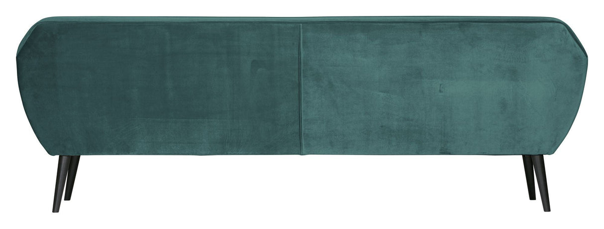 Woood Rocco 4-pers Sofa - Teal Velour - Unoliving.com